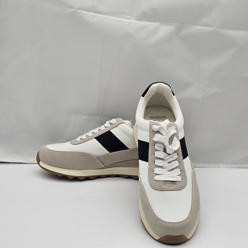 New Dolce Vita  Women's Sneaker Size 9 White With Black Stripe Zabble - Picture 10 of 10